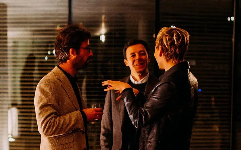 Guests at a corporate event