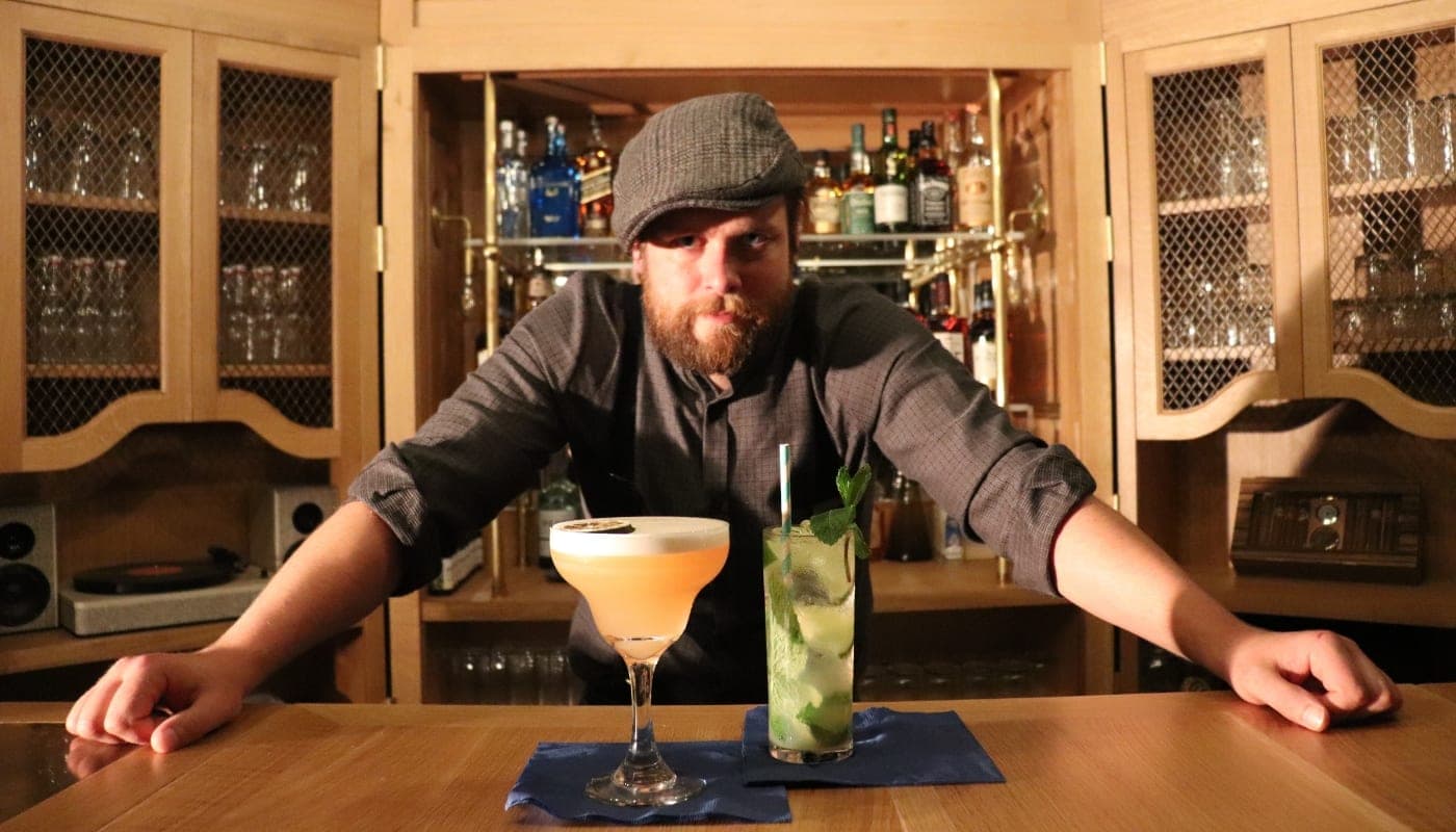 Dwayne, founder of The Old Fashioned Cocktail Co.